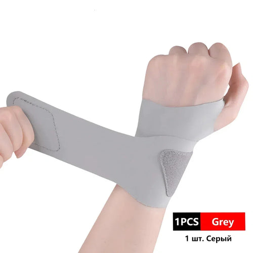 Spandex Sport Wrist Guard with Fastener