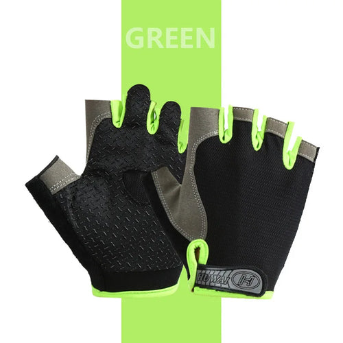 Anti-Slip Half Finger Gym Gloves