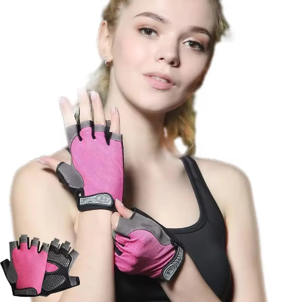 Anti-Slip Half Finger Gym Gloves
