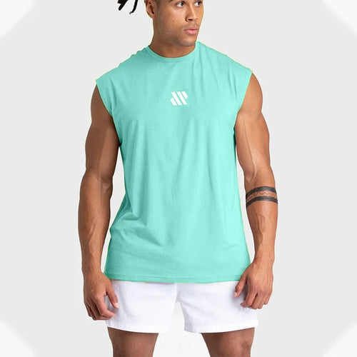 Men's Quick-Dry Sleeveless Sports Shirt