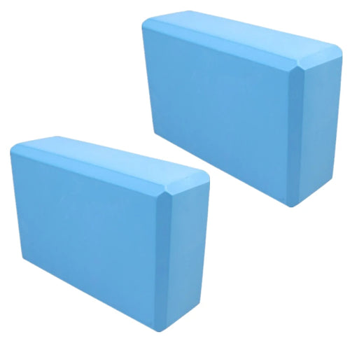 Yoga Blocks - Set of 2, High-Density Foam