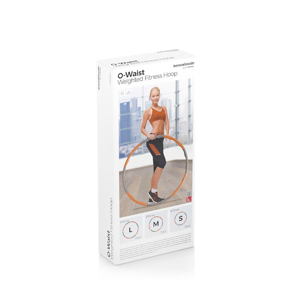 InnovaGoods Detachable Foam Fitness Hoop