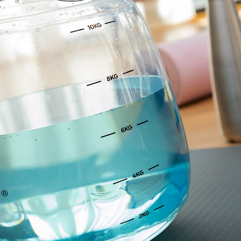 Water-Filled Kettlebell with Exercise Guide