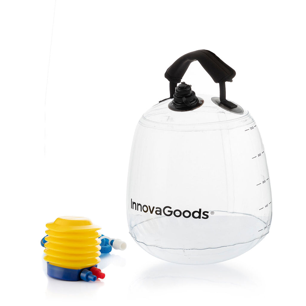 Water-Filled Kettlebell with Exercise Guide