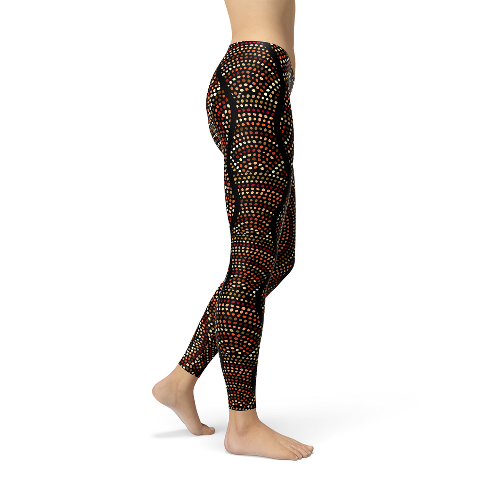 Women's Polka Dot Print Leggings