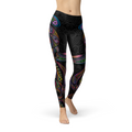 Women's Sugar Skull Print Leggings