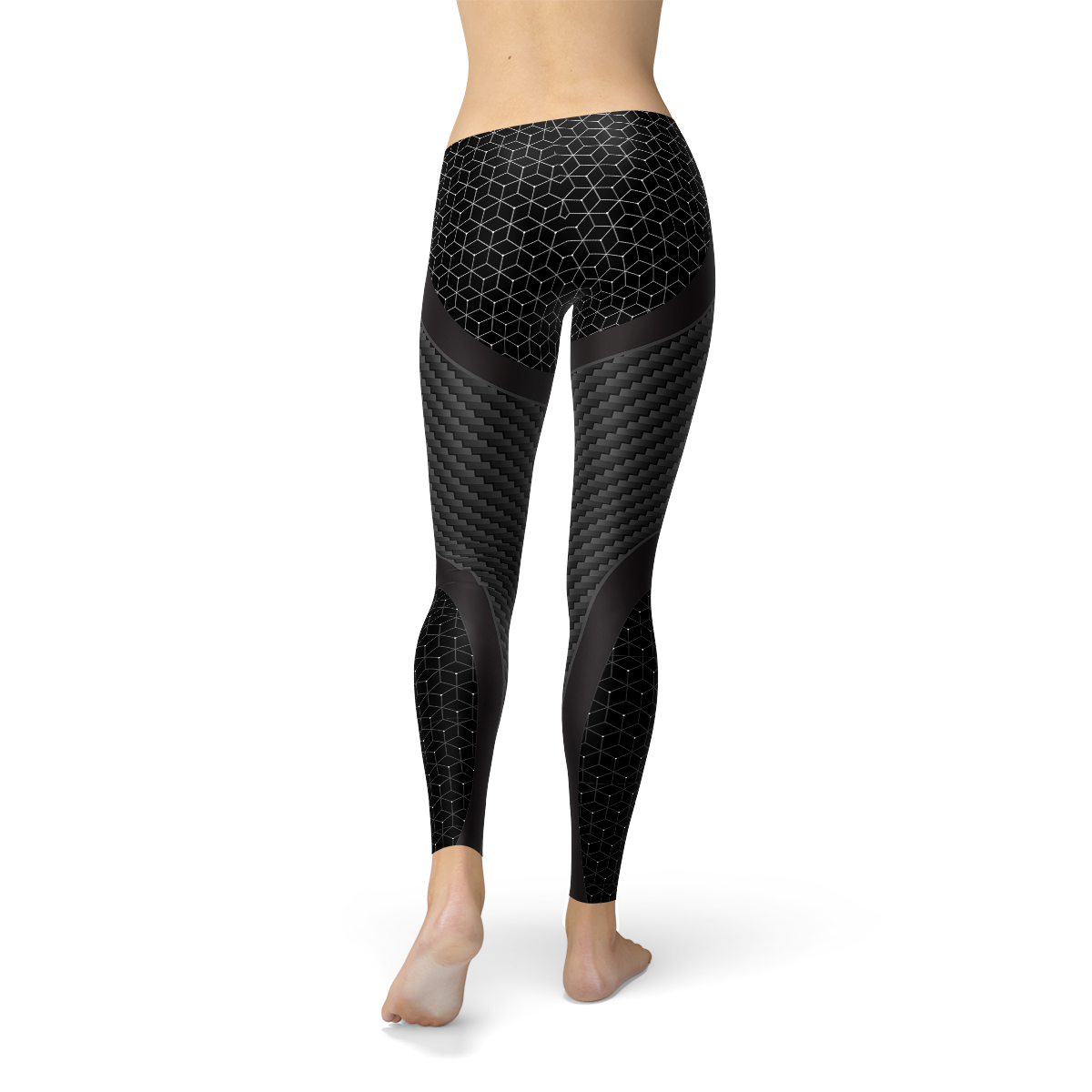 Women's Carbon Fiber Print Leggings