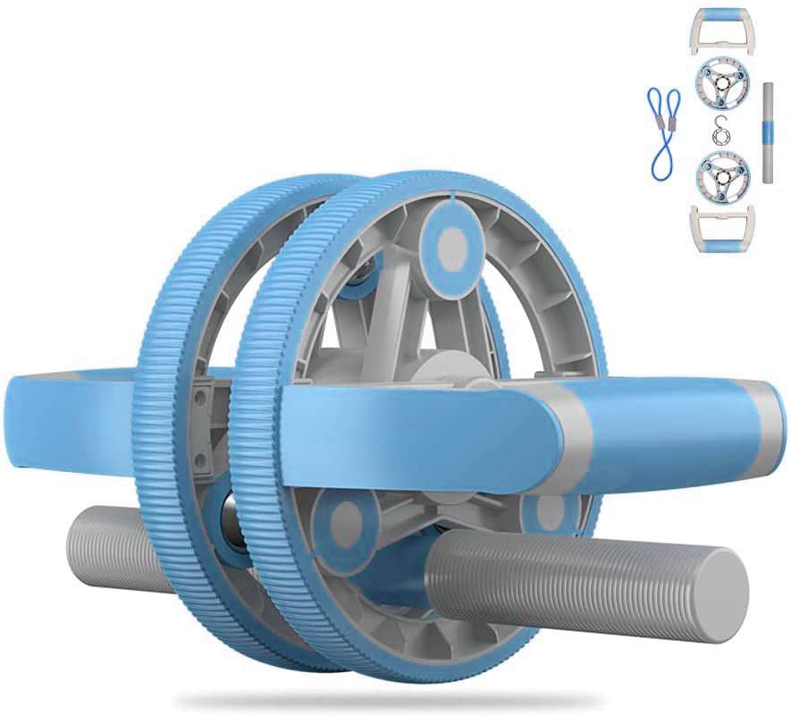 Ab Wheel &amp; Pull Strap Training Set