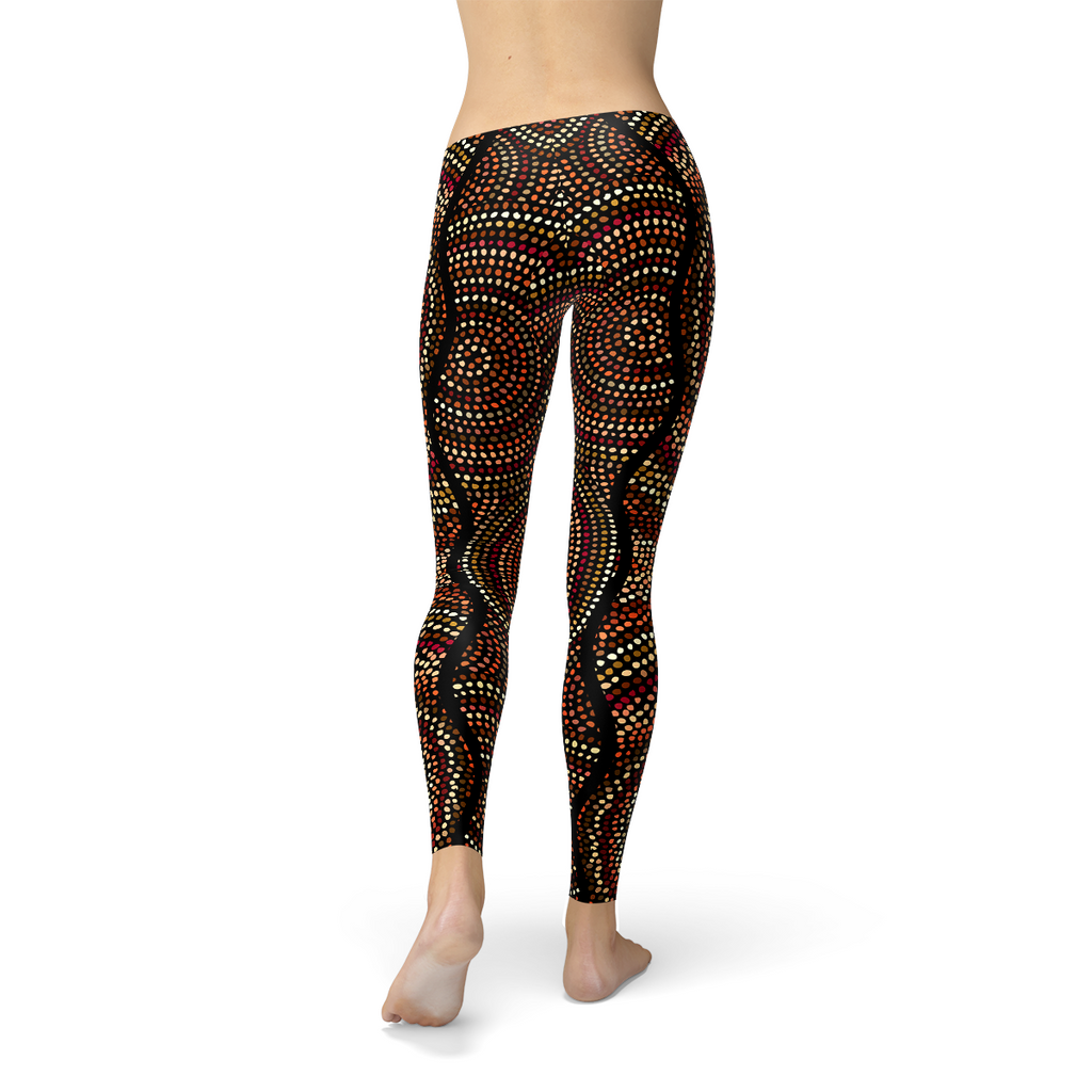 Women's Polka Dot Print Leggings