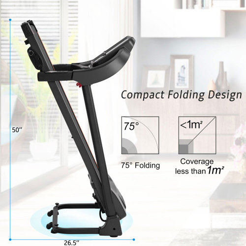 Compact Folding Motorized Treadmill