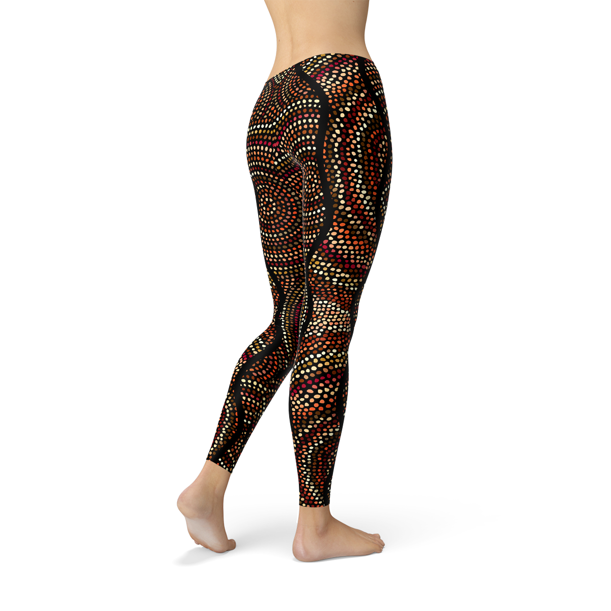 Women's Polka Dot Print Leggings