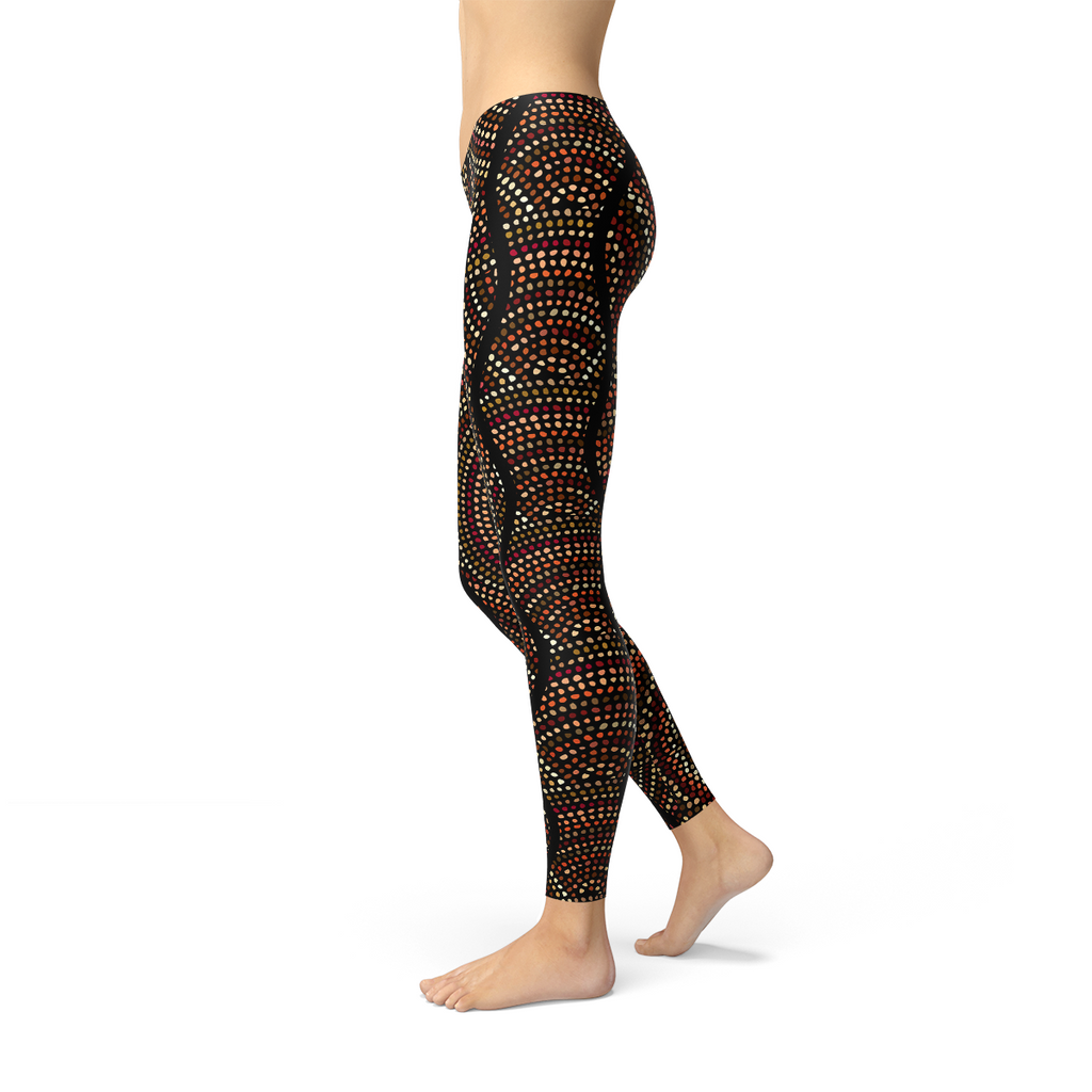 Women's Polka Dot Print Leggings