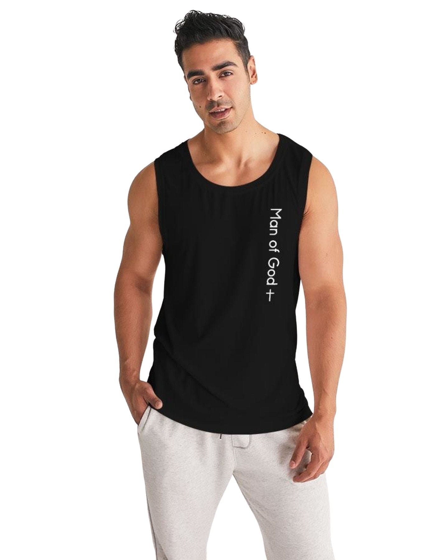 Men's "Man of God" Sports Tank Top