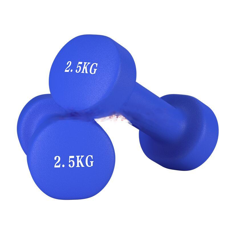 Neoprene-Dipped Dumbbell Set - Multi-Color
