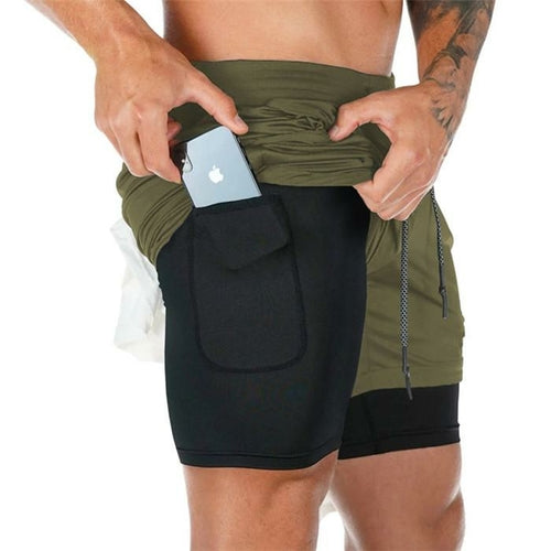 Men's 2-in-1 Running Shorts
