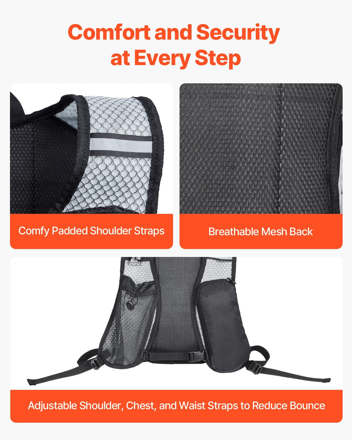 Hydration Backpack with 2L TPU Water Bladder, Hydration Pack Backpack,